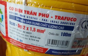 Combo  dây điện Trần Phú 2-2,5 (100m)
