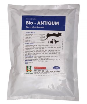 BIO ANTIGUM – ĐẶC TRỊ BỆNH GUMBORO - Gói 1Kg (10 gói nhỏ)