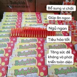 COMBO 5 HỘP BABYKIDS ĂN NGỦ NGON YẾN SÀO