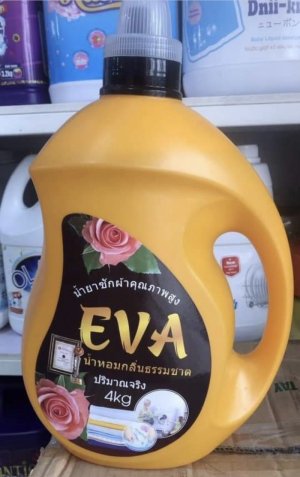 Nước giặt Eva (6 can.3,8kg)