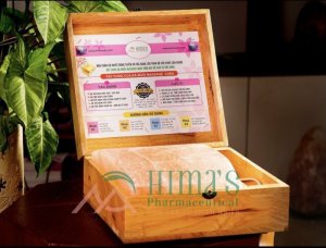 Hộp Đặt Chân Đá Muối Himalaya Hima’s