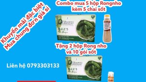 RONG NHO TÁCH NƯỚC OKINAWA giá sỉ từ 5 SP