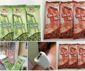 KEM DẺO ĐẬU XANH, ĐẬU ĐỎ