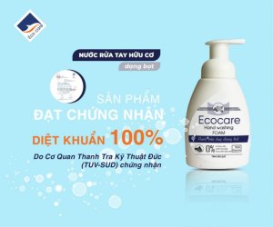 Nước rửa tay hữu cơ dạng bọt Tinh dầu Nhài 250ml