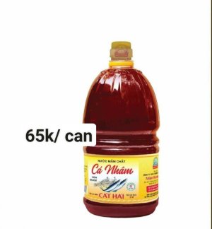 Nước mắm cá nhâm loại 2 lít