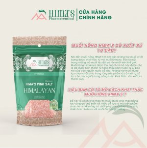 COMBO 6 HỘP MUỐI HỒNG HIMALAYA HIMA’S