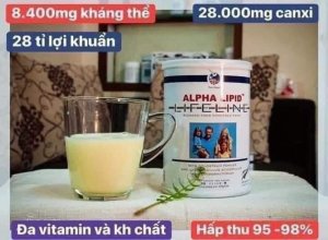 Sữa non ALPHALIPID Lifeline shop Minh Huệ chi nhánh Đà Nẵng 1320k