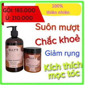 COMBO GỘI XẢ SIÊU MỌC TÓC ELLY