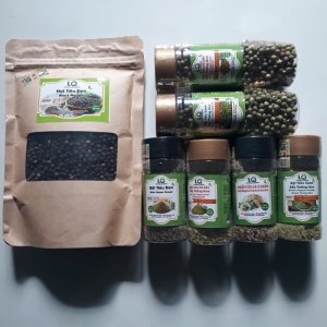 SET TIÊU TỨ SẮC ,TIÊU XANH , ĐEN (700G)