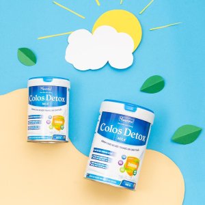 Sữa Colos Detox Milk xanh Vinanutrifood, hộp 900g và 400g