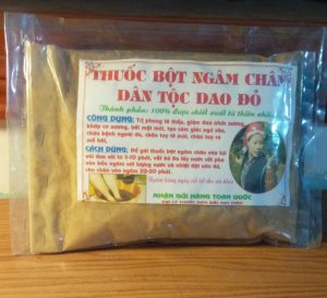 Bột Ngâm Chân Thảo Dược Dân Tộc Dao Đỏ