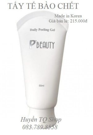 TẨY TẾ BÀO CHẾT DAILY WASH PEELING GEL P’BEAUTY 50ML