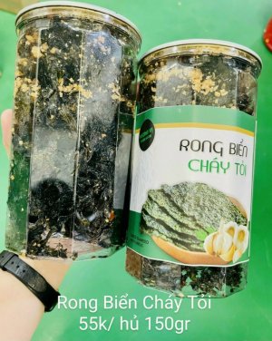 RONG BIỂN CHÁY TỎI 150g