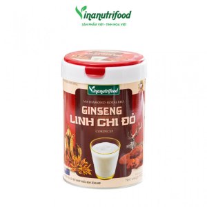 Sữa Ginseng Linh chi Đỏ 900g Vinanutrifood sữa bột dành cho người mới ốm dậy, tăng cường hệ miễn dịch, nâng cao sức khỏe