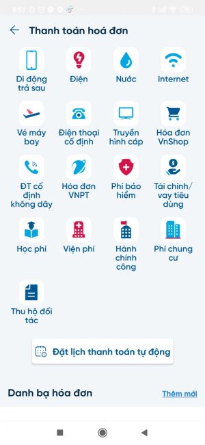 DỊCH VỤ THANH TOÁN TIỀN ĐIỆN