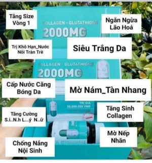 VIÊN UỐNG TRẮNG DA GLUTATHIONE