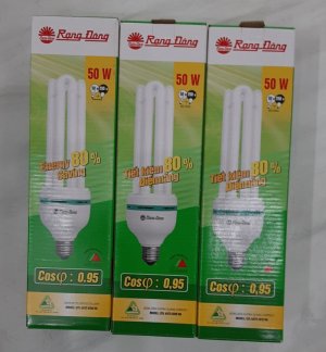 COMBO 3 BÓNG ĐÈN HUỲNH QUANG COMPACT RẠNG ĐÔNG 50 W