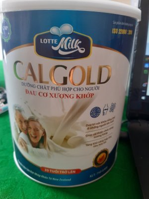 SỮA ĐAU CƠ XƯƠNG KHỚP - CALGOLD (KHUYẾN MÃI)