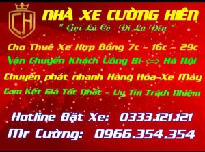 ?? XE KHÁCH QUẢNG NINH CƯỜNG HIÊN ??