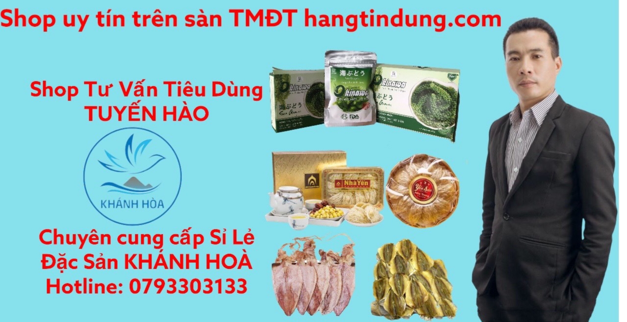 Banner SHOP TƯ VẤN TIÊU DÙNG ĐẶC SẢN KHÁNH HÒA TUYẾN HÀO